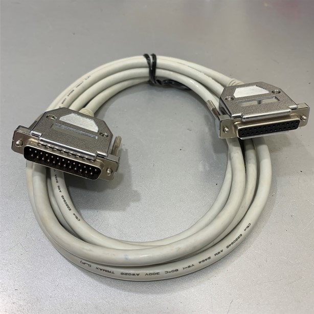 Cáp Kết Nối Dài LPT Parallel Extension Cable DB25 Male to DB25 Female 2M TRIMAX E220945 AWM 2464 80C 300V AWG26 Colour Grey