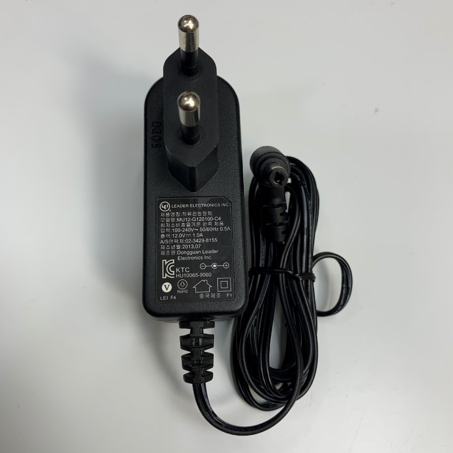 Adapter 12V 1A 12W LEI MU12-G2120100-C4 Connector Tip Size 5.5mm x 2.1mm For Cân Điện Tử Balance Scale Power Supply 12V