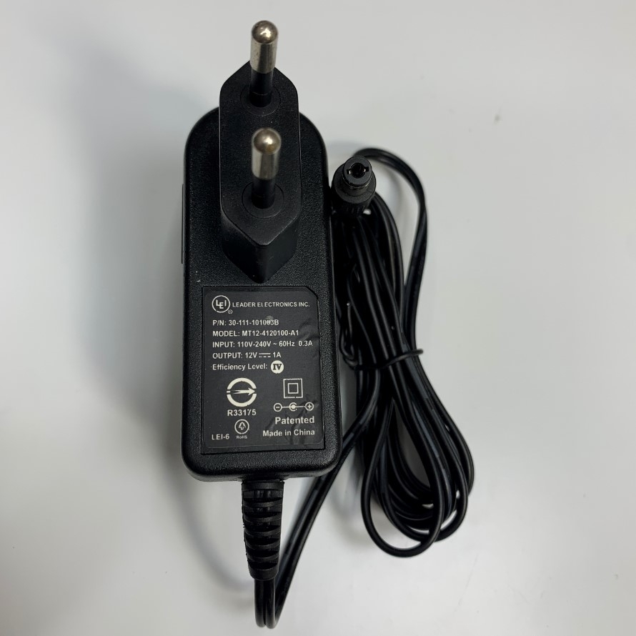Adapter 12V 1A 12W LEI MT12-4120100-A1 Connector Tip Size 5.5mm x 2.1mm For Cân Điện Tử Balance Scale Power Supply 12V