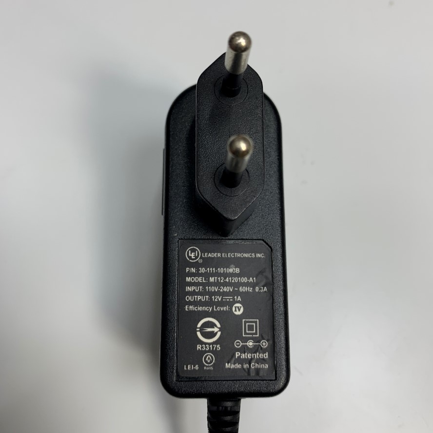 Adapter 12V 1A 12W LEI MT12-4120100-A1 Connector Tip Size 5.5mm x 2.1mm For Cân Điện Tử Balance Scale Power Supply 12V