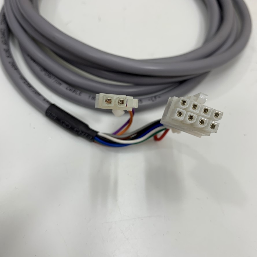 Cáp Nguồn Molex 8 Pin Female to Molex 10 Pin Female Power Cord Dài 2.8M 9.3ft For Servo Encoder Industrial NC CNC DNC Machine Cable