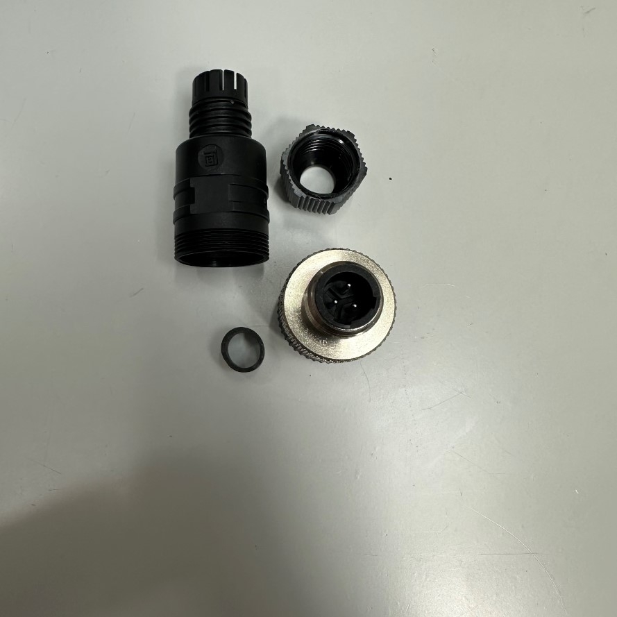 Đầu Jack Telemecanique Sensors XZCC20MDM30B 3 Pin Male 1/2