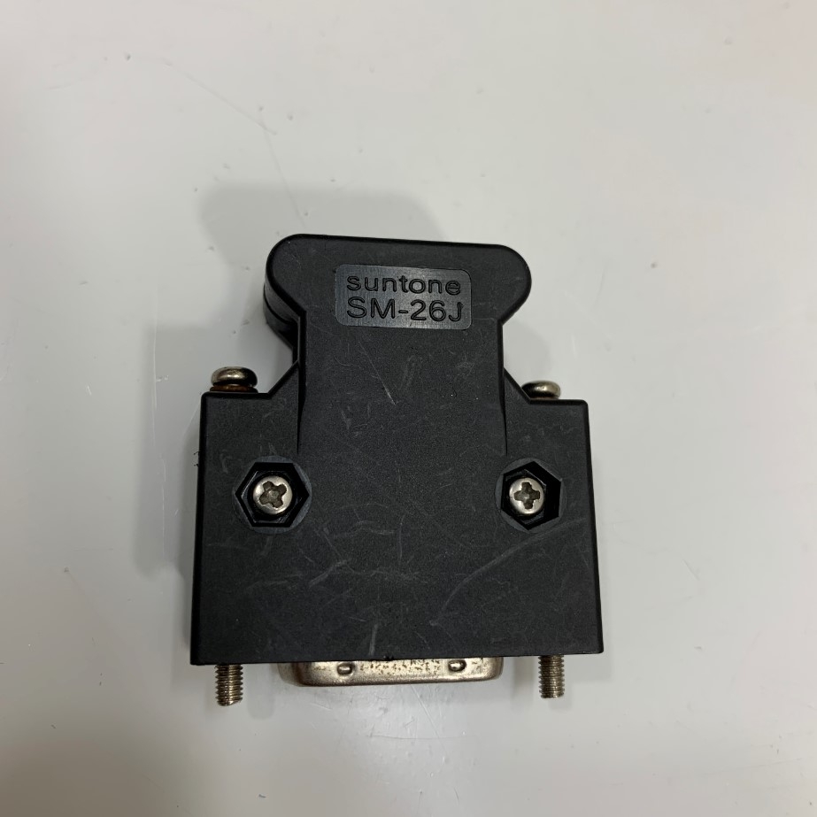 Rắc Hàn SUNTONE SM-26J SCSI MDR 26 Pin Male I/O Connector Gold-Plated For MDR CN1 CN2 Servo Drive Yaskawa Panasonic Mitsubishi Sanyo Denki