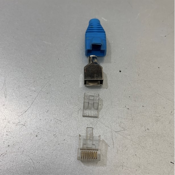 Đầu Bấm Mạng CAT6 3 Mảnh MODULAR PLUG RJ45 UTP Cable OD 6.0mm