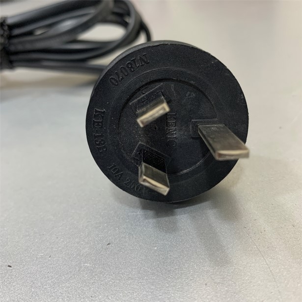 Dây Nguồn KENIC KE-13B KE-22C Australia & China Chuẩn 3 Chân Chéo Tam Giác AC Power Cord GB2099 to C7 2.5A 250V 2x0.75mm² Length 1.8M