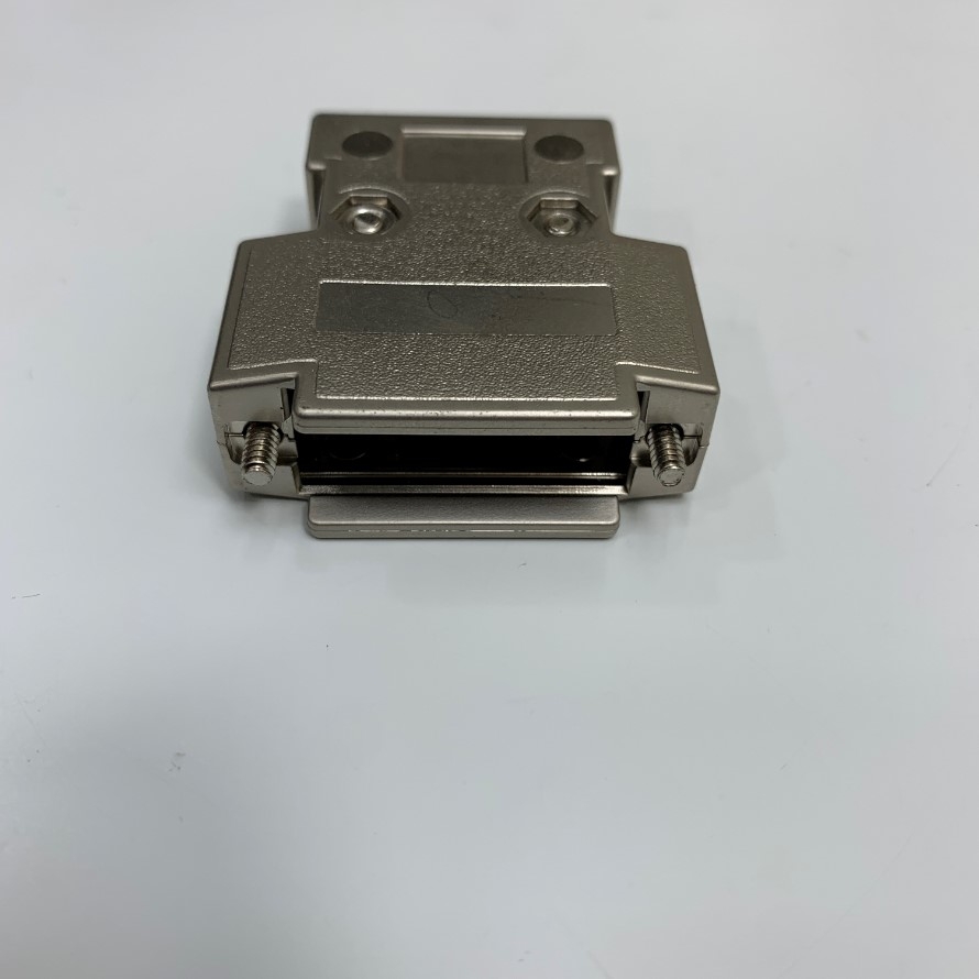 Vỏ Ốp Original Metal Shell Cover Housing Hood Colour Silver For D-Sub DB15 Pin 2 Row Series Connector Plug 15 Way Panel Mount