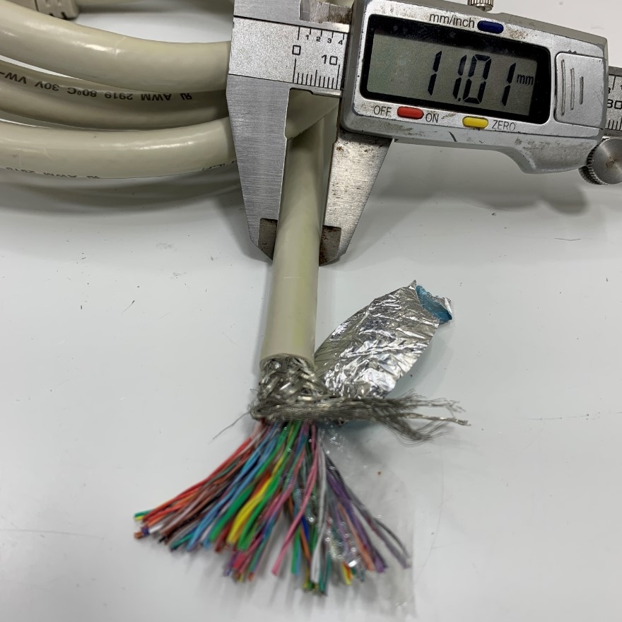 Cáp ADLINK SCSI II 100 Pin Male to 100 Core Open Cut End Module Dài 0.5M 1.7ft For Terminal Board and Servo Drive I/O Cable