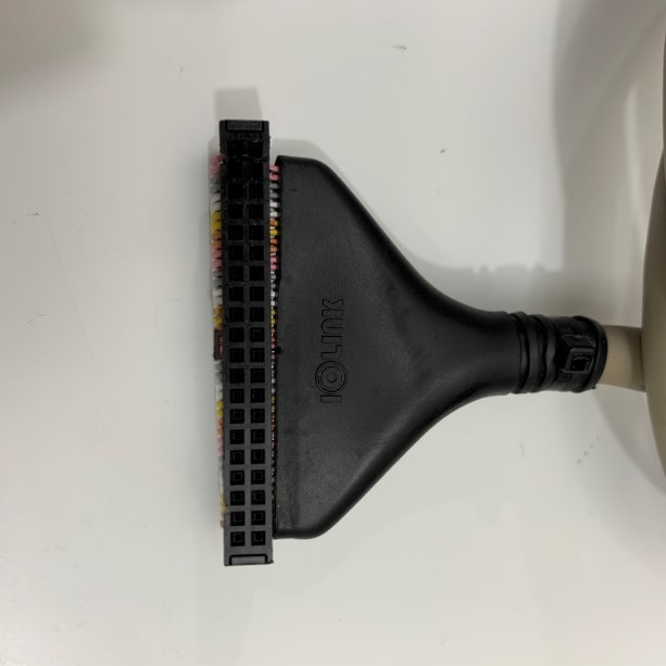 Cáp SAMWOM IO-LINK C40HF-20PB-1 Dài 2M PLC Connection I/O Cable A6CON4 40 Pin to IDC 40 Pin For PLC Mitsubishi Q Series