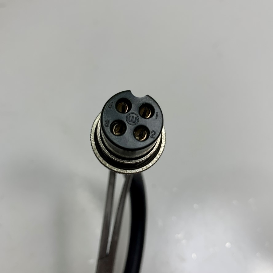 Đầu Jack Original GX20 4 Pin Female Straight Power Connector For Servo Motor Cable