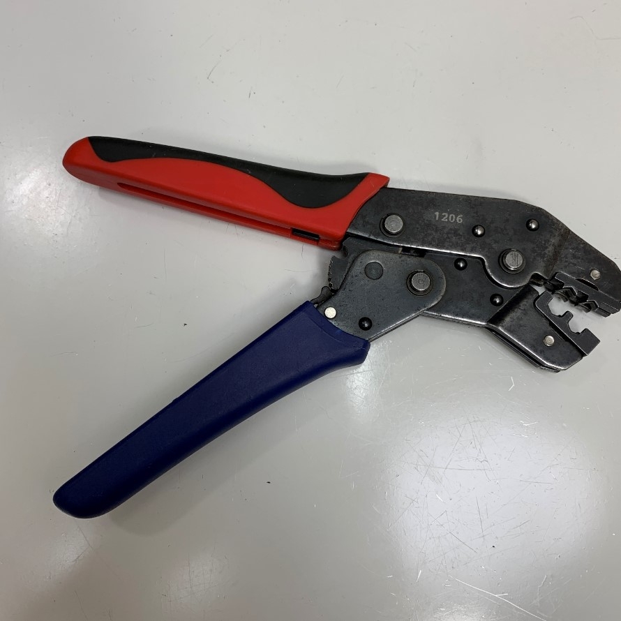 Kìm Bấm Code Crimp Wire Terminal Izumi Crimpex 34S Cable Zize 1.25mm - 2.0mm Hàng Original Theo Thiết Bị Đã Qua Sử Dụng in Japan Handed Crimping Tool