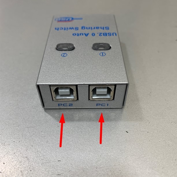 Bộ Combo Chia Máy In Cổng USB Tự Động 2 Port & 2 Sợi Cáp In USB 3M Chất Lượng Tốt