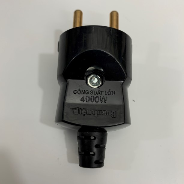 Phíc Cắm Ổ Điện Siêu Chịu Tải Điện Quang H19 4000W Black 18A 250V