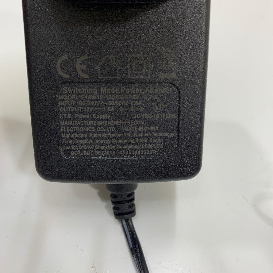 Adapter 12V 1.5A Shenzhen Connector Size 5.5mm x 2.1mm OEM ENG 3A-163WP12  For Cân Điện Tử Shimadzu Electronic Balance