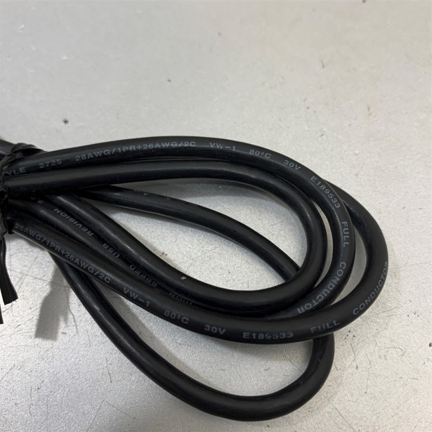 Cáp Kiết Nối USB Type A to Mini B 2.0 CABLE E189533 STYLE 2725 28AWG/1PR VW1 Length 1.25M
