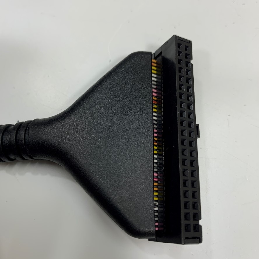 Cáp Original Mitsubishi L40HF-10PB-1 Dài 1M 3.3ft Cable KWANG IL  E150633 AWM 20276 80°C 30V VW-1 20P x 28AWG UL For Mitsubishi PLC I/O Cable