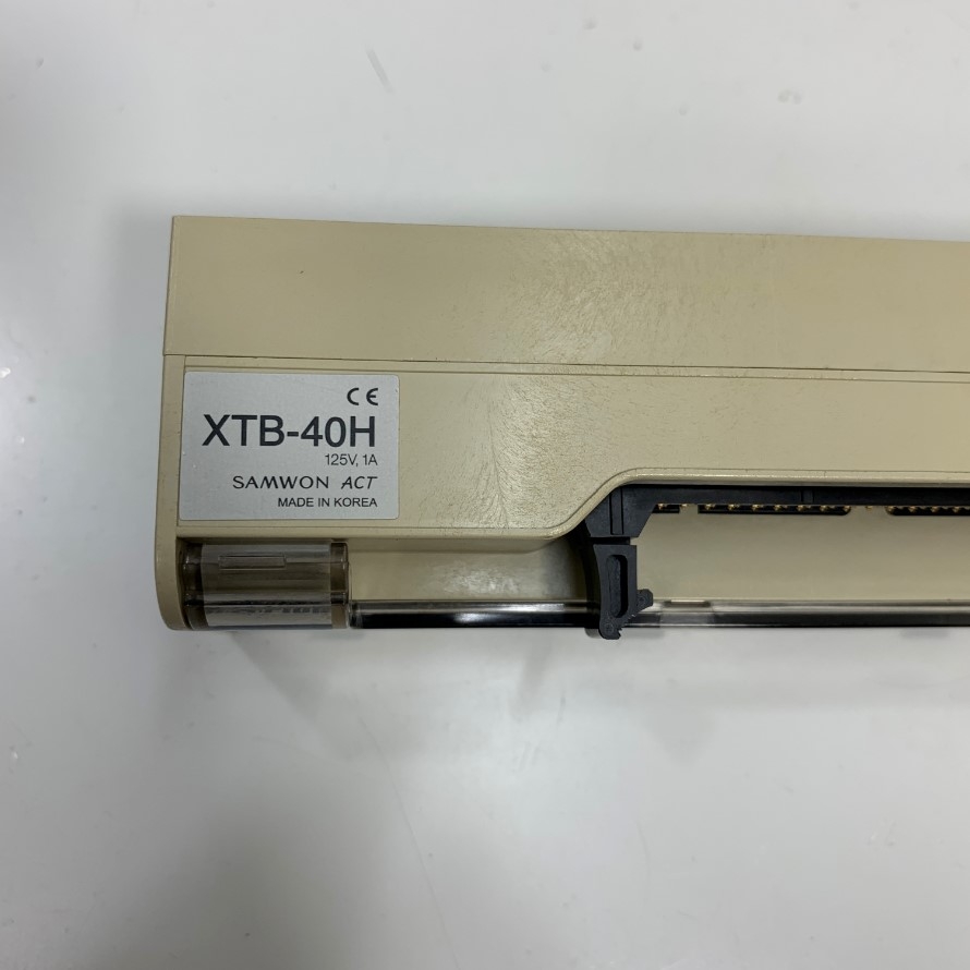 Cầu Đấu Original SAMWON ACT XTB-40H 125V 1A IDC 40 Pin Interface Terminal Block in Korea