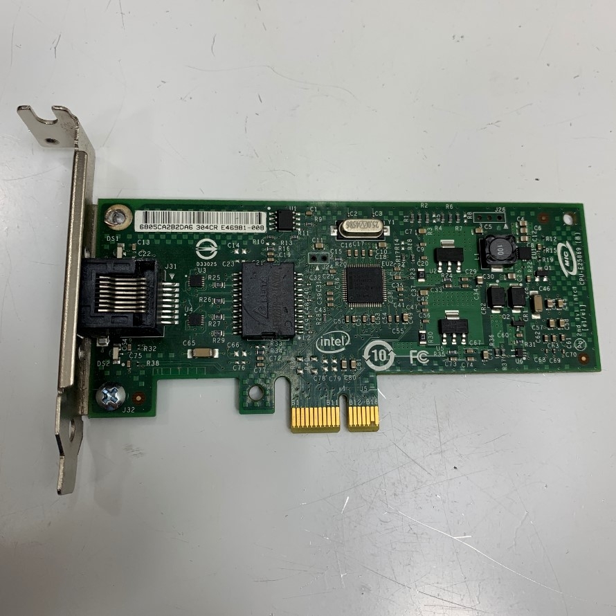 Card Mạng Intel(R) Gigabit CT Desktop Adapter PCI-E X1 to 1 Port RJ45 Gigabit Ethernet For Industrial PC, Desktop Computer Small Form SFF