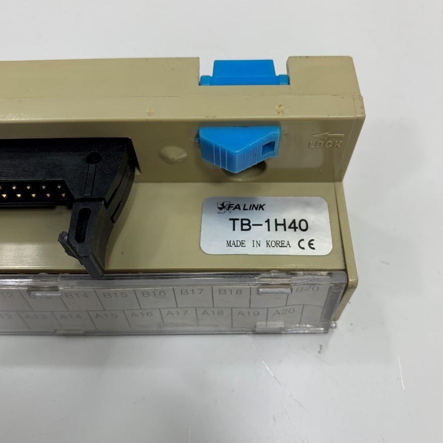 Cầu Đấu Original FA LINK TB-1H40 IDC 40 Pin Interface Terminal Block in Korea