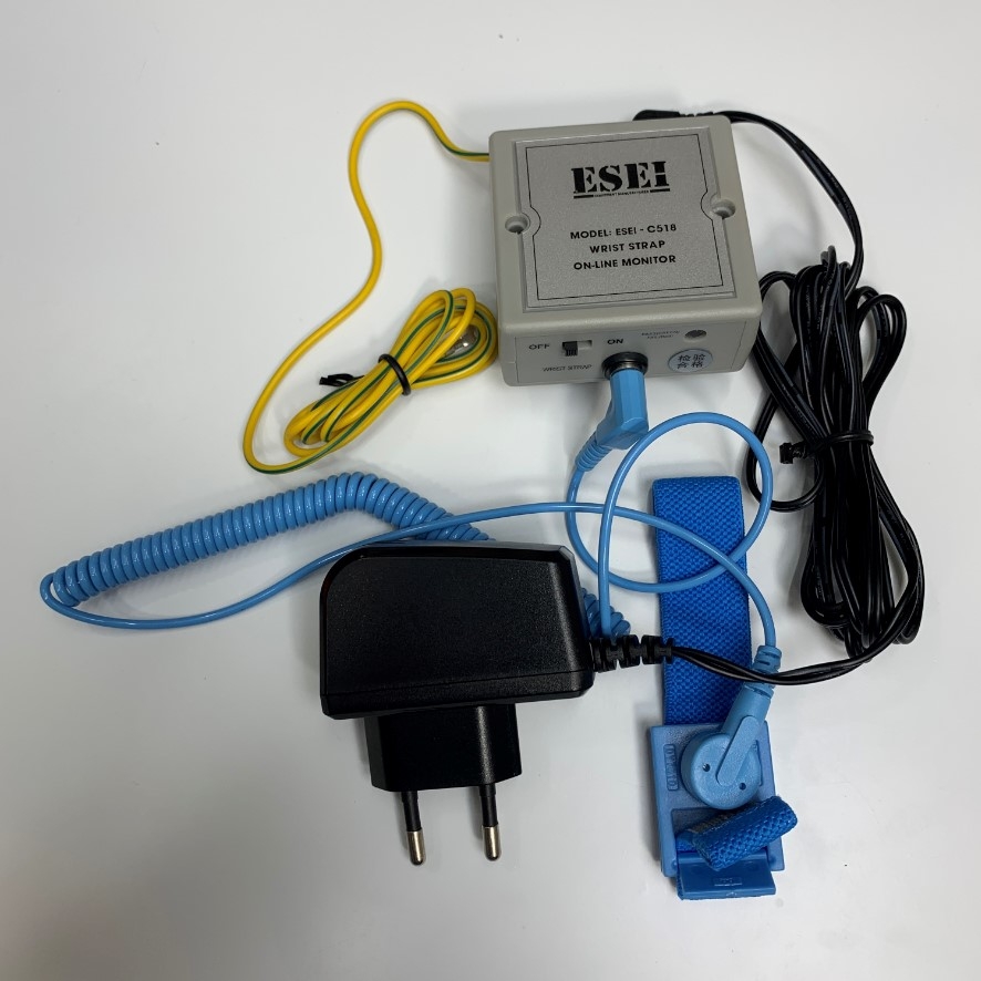 Bộ ESEI- C518 Wrist Strap Online Monitor For Cable Testing Alarm Workstation