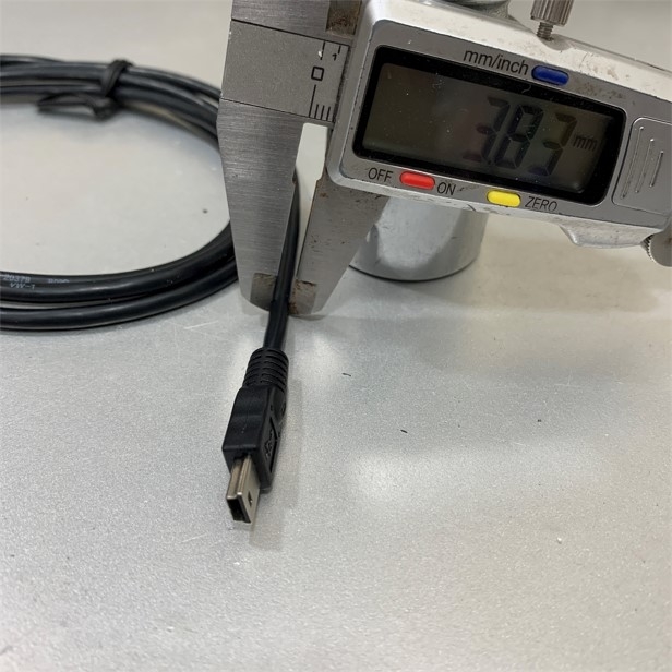 Cáp Điều Khiển Cisco Console Cable 4ft With USB Type A to Mini B 5 Pin Cable Ultra Slim E229586 AWM 20379  For Network Switch Routers Console Black Length 1.2M