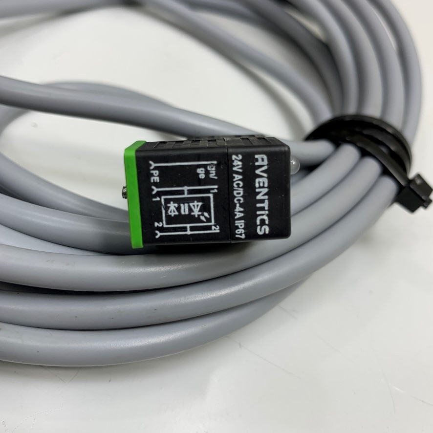 Cáp Rexroth Bosch 1-834-484-235 Aventics Dài 5M 17ft For Sensor Cable Eletro
