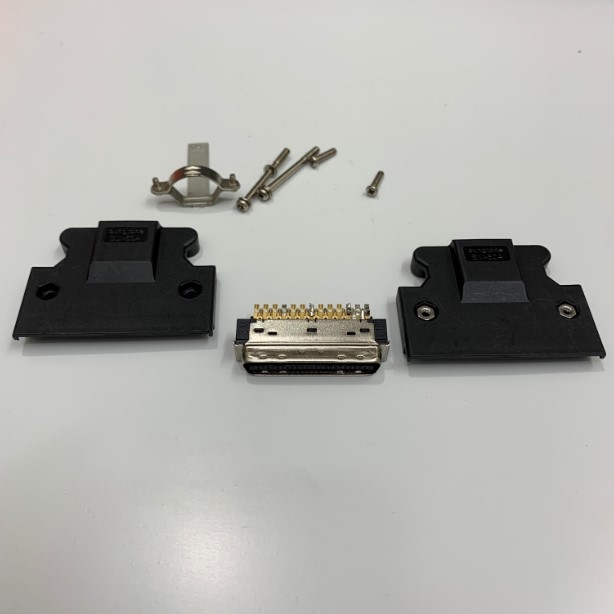 Rắc Hàn SUNTONE SM-50A SCSI MDR 50 Pin Male For Servo Motor I/O MR-J3CN1 Yaskawa, Delta, Mitsubishi, Panasonic Jack Connector