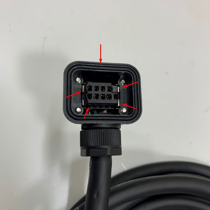 Cáp Mitsubishi Cable MR-J3JCBL2.5M-A1 Dài 2.5M 8ft Cable SAMWON E341401 24AWG x 4P VW-1 For Mitsubishi A1 Servo Cable