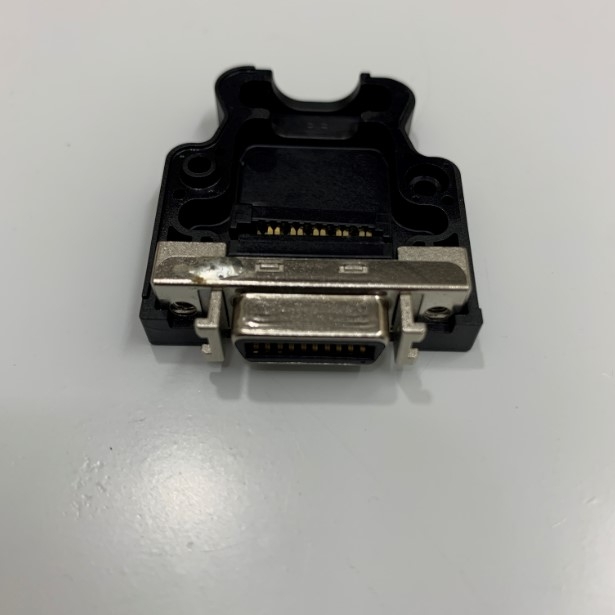 Rắc 3M 10220-0210EC  SCSI MDR 20 Pin Female IDC Wiring Connector For MDR CN1 CN2 Servo Drive Yaskawa Panasonic Mitsubishi