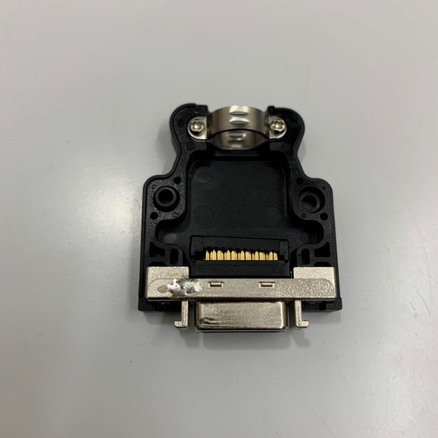 Rắc 3M 10220-0210EC  SCSI MDR 20 Pin Female IDC Wiring Connector For MDR CN1 CN2 Servo Drive Yaskawa Panasonic Mitsubishi