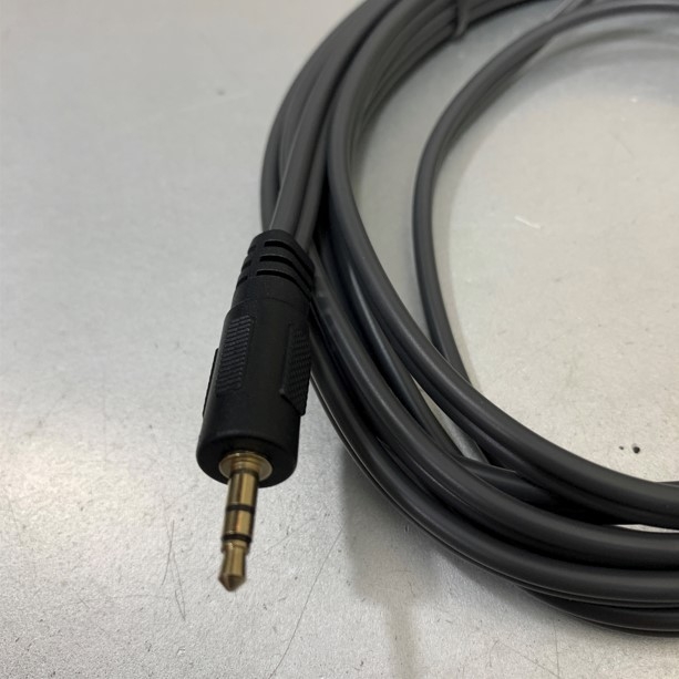Cáp Tín Hiệu Âm Thanh Phòng Họp Hội Trường Audio Cable 3.5mm Male to RCA Male + Mono Jack 6.35mm Microphone Dtech Black Length 3M