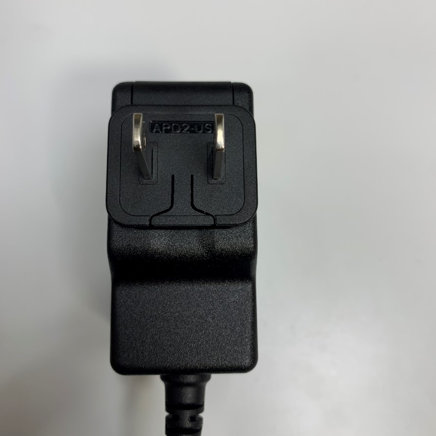 Adapter 12V 1.5A 18W APD WB-18Q12R US Plug Connector Tip Size 5.5mm x 2.1mm For Network Switch, Camera Industrial Digital
