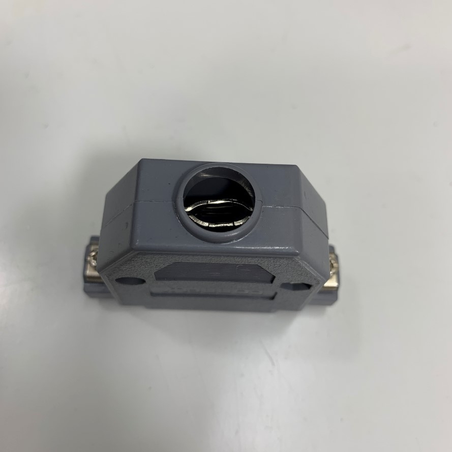 Vỏ Ốp Nhựa Bắt Vít Rắc Hàn Connfly D-Sub DB25 DB44 25 Pin 44 Pin Serial Port Connector Kit Plastic Cover Housing Hood