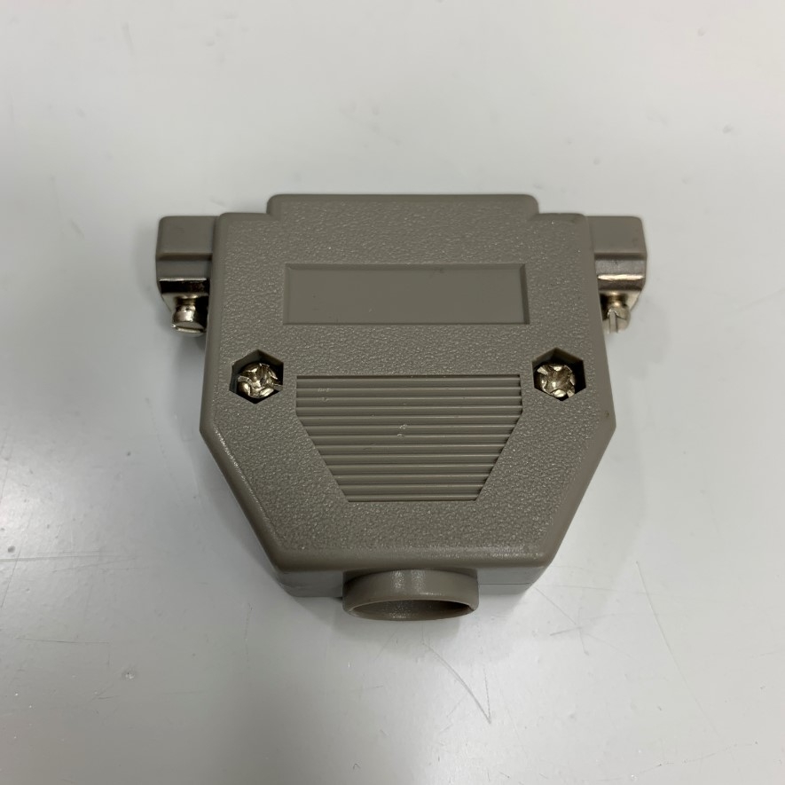 Vỏ Ốp Nhựa Bắt Vít Rắc Hàn Pan Pacific D-Sub DB25 DB44 25 Pin 44 Pin Serial Port Connector Kit Plastic Cover Housing Hood