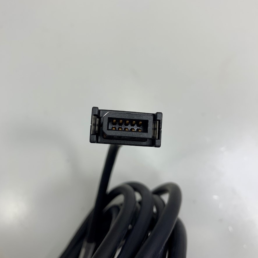 Cáp Original MR-EKCBL5M-L Dài 5M 17ft Connector SM-10P 10 Pin to VW3M8121 1-172161-9 9 Pin Cable E52853 24AWG x 3P 80°C 300V LS Cable in Korea For Mitsubishi Mr-e Series Servo Encoder