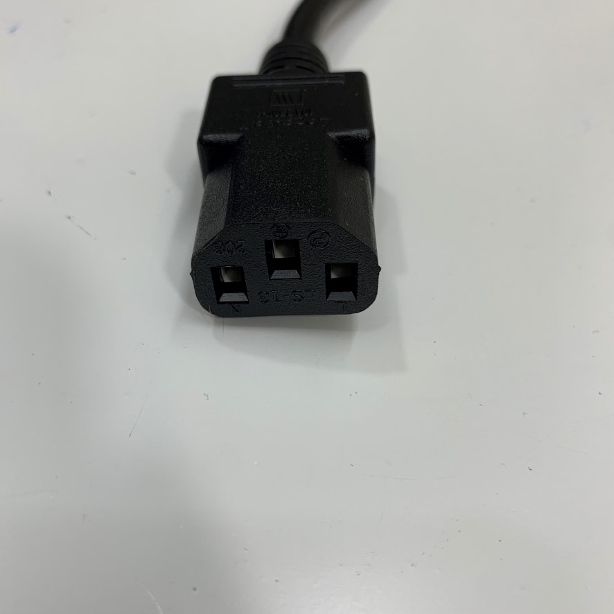 Dây Nguồn Avaya 407786623 6Ft Dài 1.8M AC Power Cord Europe Schuko CEE7/7 Plug to IEC C13 10A 250V 18AWG 3x0.75mm² Cable OD 6.9mm in China