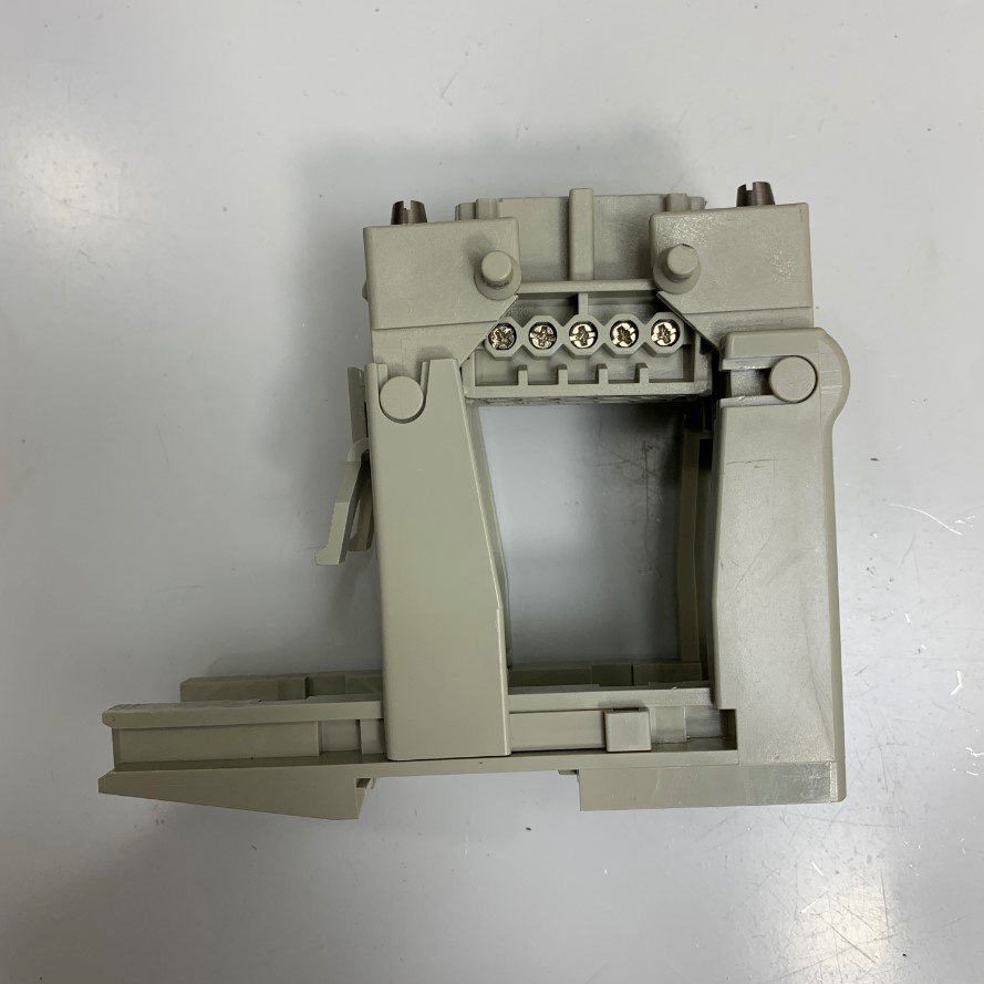 Giắc Cắm Điện Công Nghiệp 10 Pin 16A 500V 6KV3 Harting Han 10E-F-S 09330102701 Female Connector Industrial