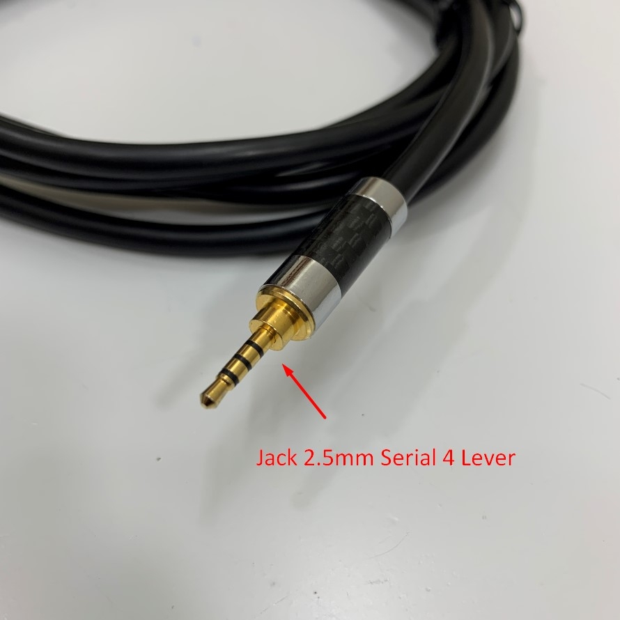 Cáp RS232 Communication Jack 2.5mm Serial 4 Lever to DB9 Female Cable Dài 2M For Máy Đo Mức Độ Phơi Nhiễm, Tiếng Ồn, Phơi Sáng Narda ELT-400 Exposure Level Tester PC Link Serial Data Cable