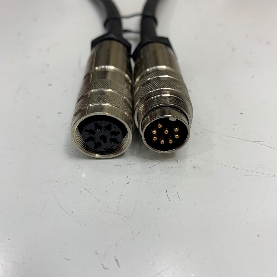 Cáp 0.5M ATCB-B01-005 AISG RET Control Cable AISG 8 Pin Male to Female Circular Connector