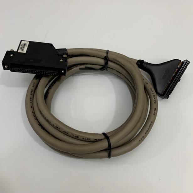 Cáp SAMWOM IO-LINK C40HF-30PB-1 Dài 3M PLC Connection I/O Cable A6CON4 40 Pin to IDC 40 Pin For PLC Mitsubishi Q Series