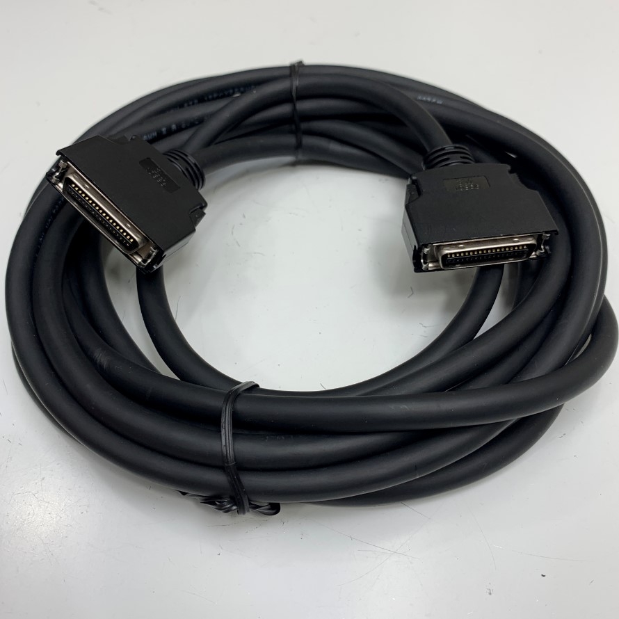 Cáp C36-2TS Dài 4M 13.3ft Servo Cable Shielded 3M 10336 Connector MDR 36 Pin Male to Male With Latch Clip For Ajinextek AXT Control Card witch Terminal Block