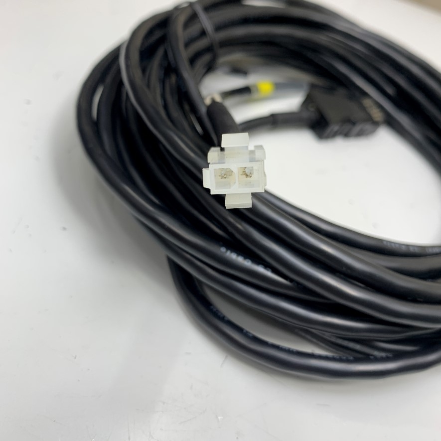 Cáp Điều Khiển THM 8MT Dài 8M 26ft Cable SM-10P 10 Pin to Molex 2 Pin Female Cable E52853 2C x 20AWG (0.5SQ) For Heidenhain Servo Motor Encoder