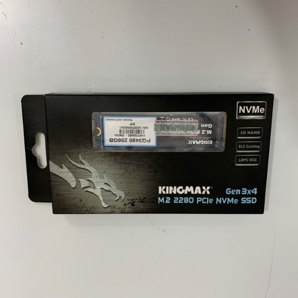 Ổ Cứng SSD KINGMAX Zeus PQ3480 256GB NVMe M.2 2280