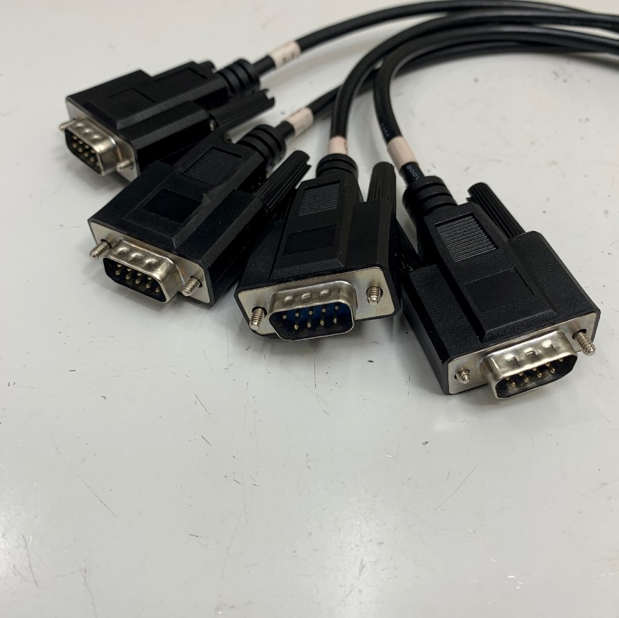 Cáp 0.3M 1ft DB44 Male to 4 X DB9 Male Com Port Cable