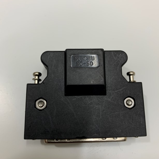 Rắc Hàn SUNCHU SC-50 SCSI MDR 50 Pin Male For Servo Motor I/O MR-J3CN1 Yaskawa, Delta, Mitsubishi, Panasonic Jack Connector