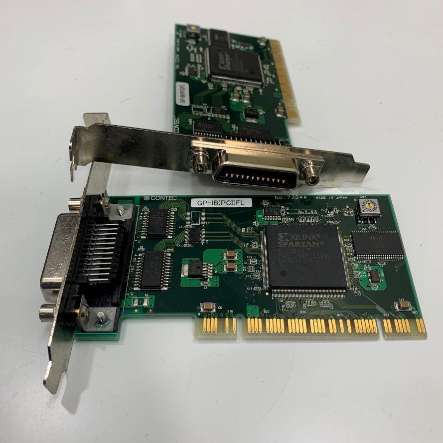 Bộ Combo Card Công Nghiệp CONTEC GP-IB (PCI) FL GPIB No.7224A GPIB Với Computer Motherboard PCI Express