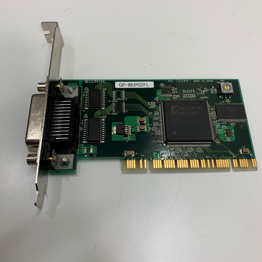 Bộ Combo Card Công Nghiệp CONTEC GP-IB (PCI) FL GPIB No.7224A GPIB Với Computer Motherboard PCI Express
