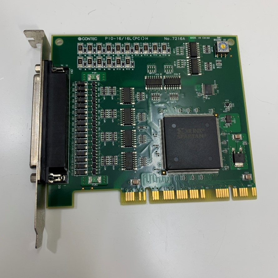 Card Công Nghiệp CONTEC PIO-16/16L(PCI)H Digital I/O PCI 4X No.7216A I/O Connector 37 Pin