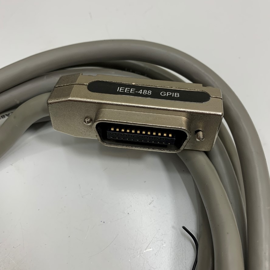 Cáp SUNG JIN IEEE 488 GPIB CN24 Pin Male to Female Cable Dài 1.9M 6.3ft in Korea For GPIB Instrument PCI/GPIB or PCIe/GPIB Card and LAN/GPIB/USB