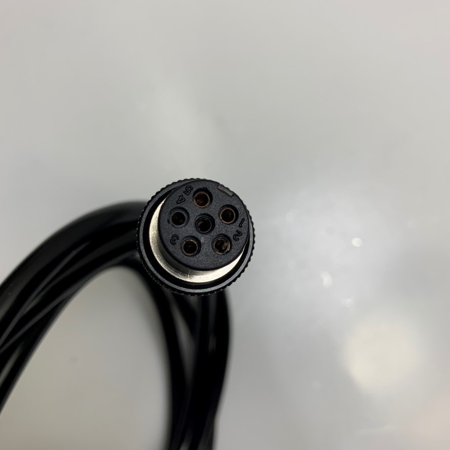 Dây Cáp Tô Vít Cho Máy Tự Động 6 Pin Female to Female Driver Cord Dài 2M 6.5F For Automated Machines PG Series, BLG-BC1, BLG-BC2 and BLG-OPC Series Screwdrivers