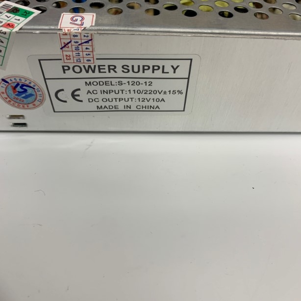 Nguồn Tổ Ong 12V 10A S-120-12 Switch Power Supply